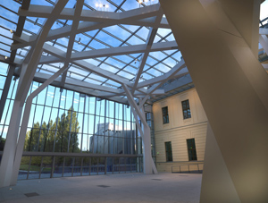 Daniel Libeskind Jewish Museum Berlin Courtyard